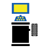 icon for computer aided wheel alignment