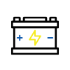 icon of a car battery
